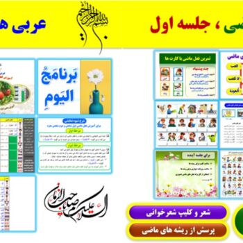 پاورپوینت آموزش فعل ماضی (۲ پاورپوینت)